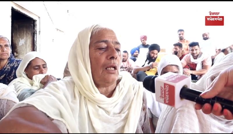 Spokesman di sath at village Badrukhan