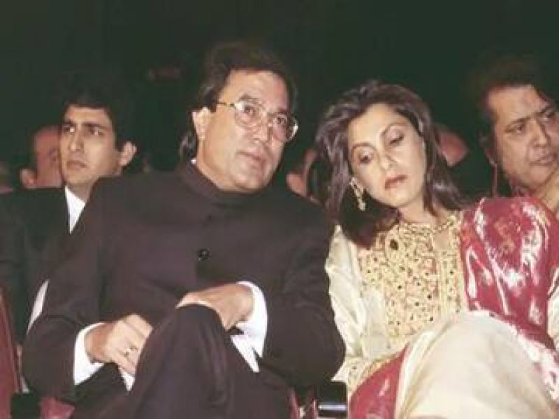 Dimple Kapadia with Husband Rajesh Khanna