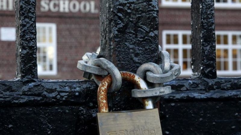 School locked