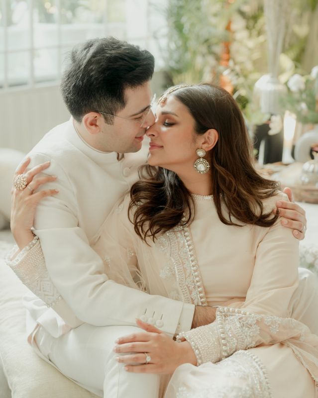 Parineeti Chopra and Raghav Chadha got engaged