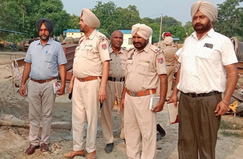 Cylinder blast at jalandhar  Cylinder blast at jalandhar