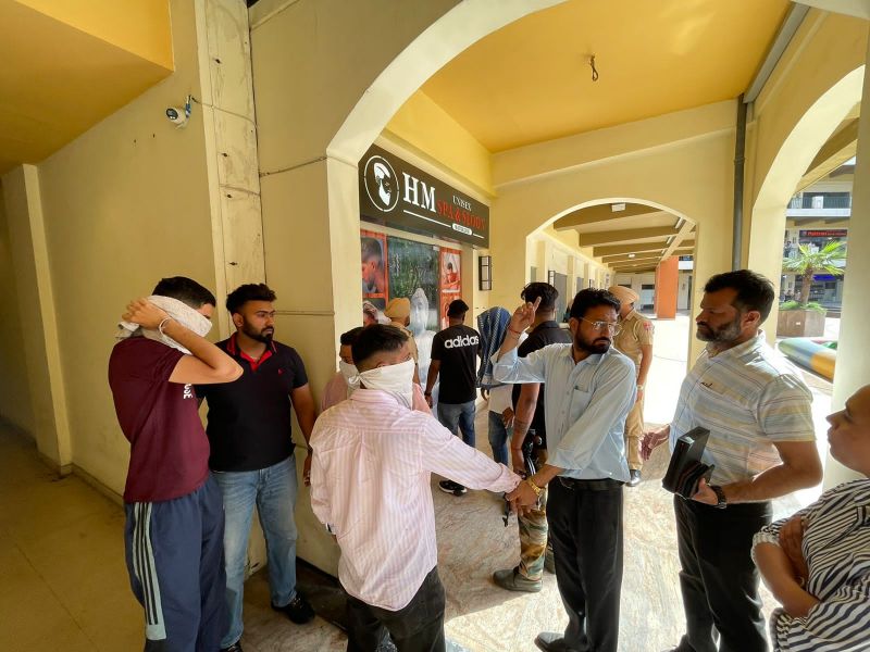 Raids conducted at 5 Spa Centres in Khanna