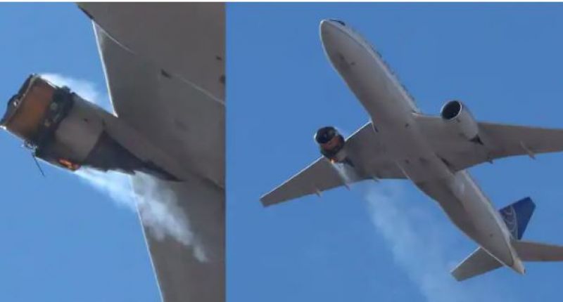 plane fire
