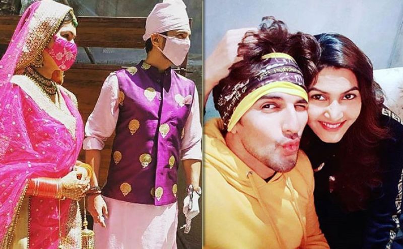 Manish Raisingha and costar Sangeeta Chauhan 