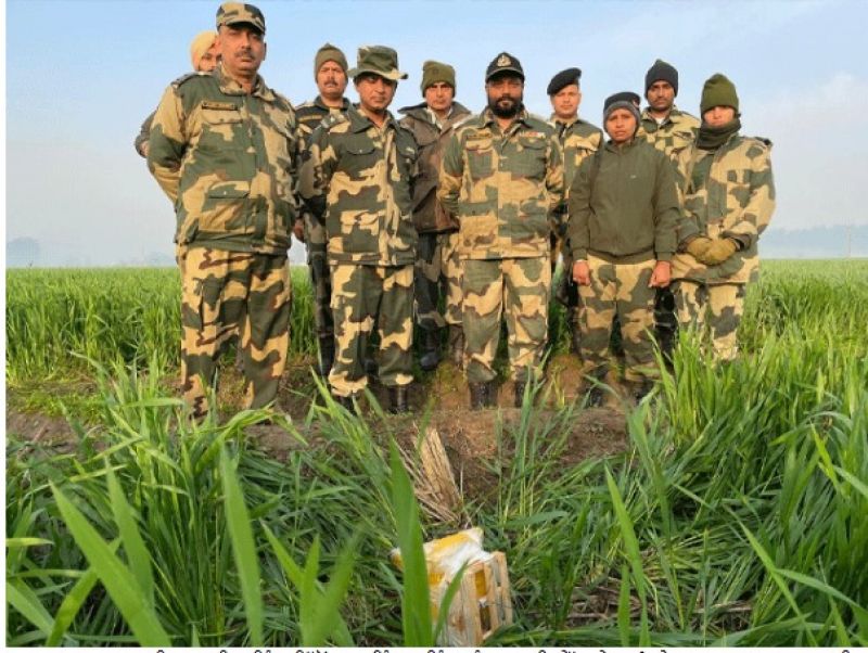 Drones at India-Pakistan border