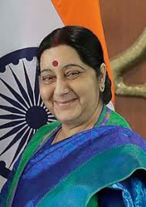 foreign minister sushma swaraj 