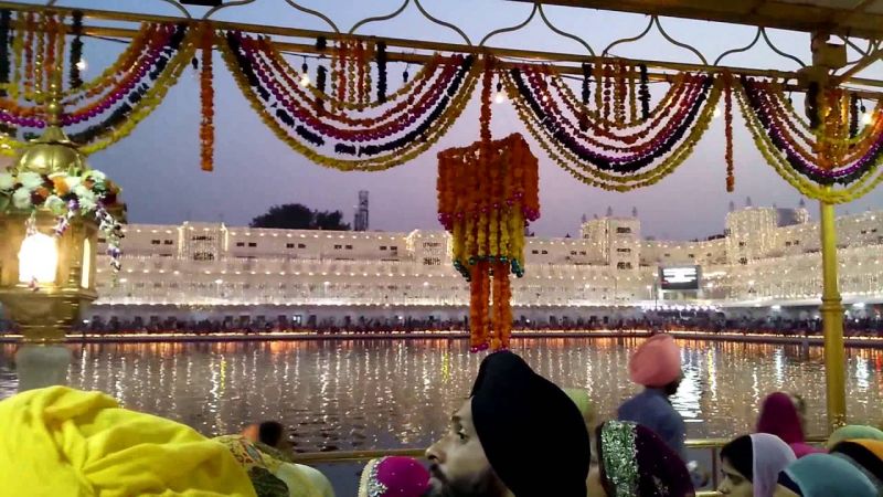 decoration of Sri Darbar Sahib