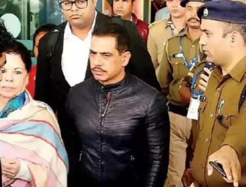 Robert Vadra and his Mother