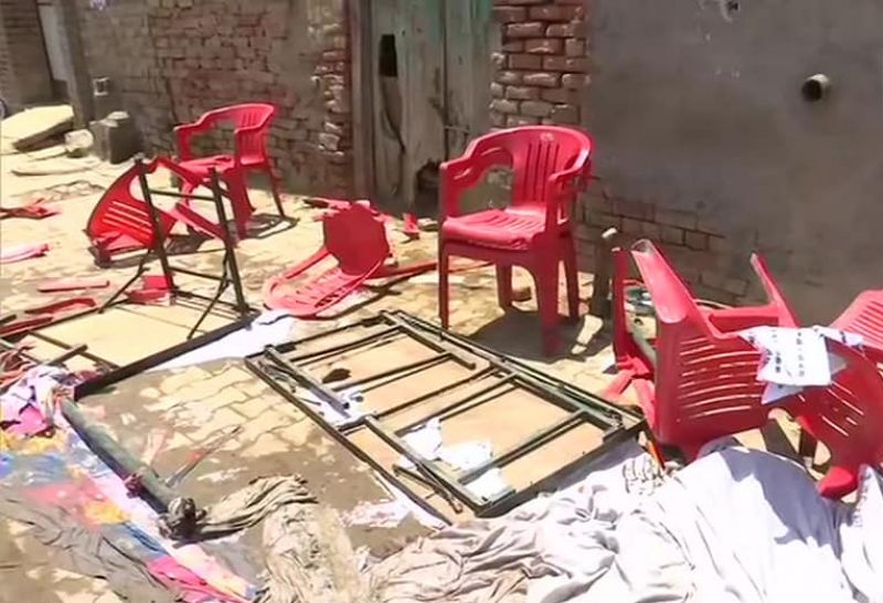 Violence in Talwandi Sabo during polling Violence in Talwandi Sabo during polling
