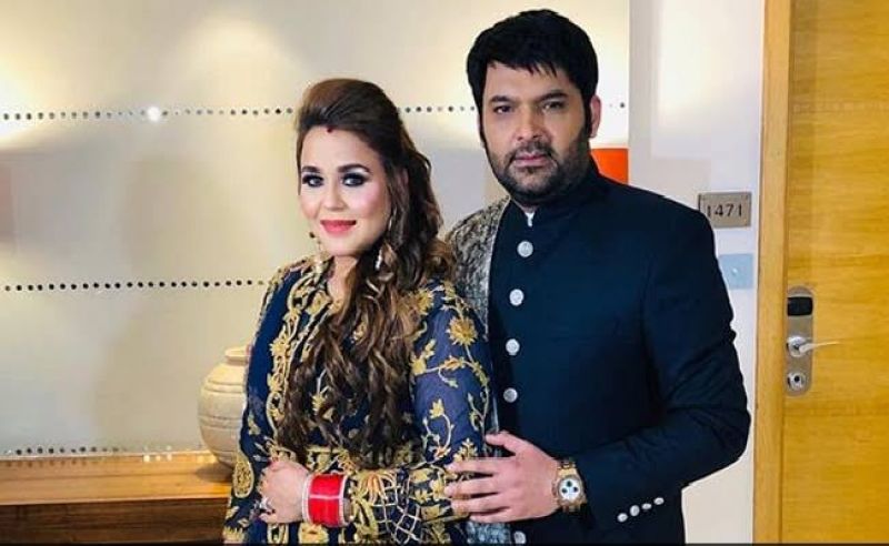 Kapil Sharma and Ginni Chatrath 