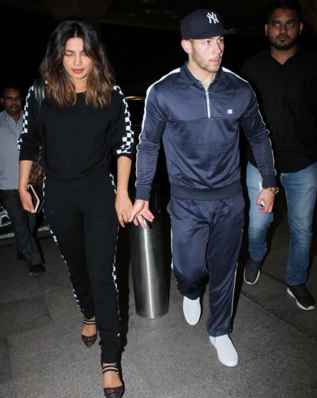 Priyanka Chopra and Nick Jonas 