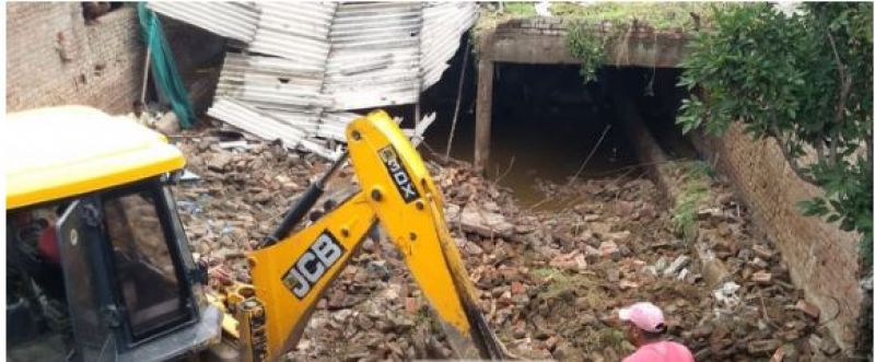 12 buffaloes die in roof collapse of dairy complex in Ludhiana