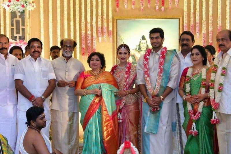 Soundarya Rajinikanth & Vishagan Vanangamudi wedding
