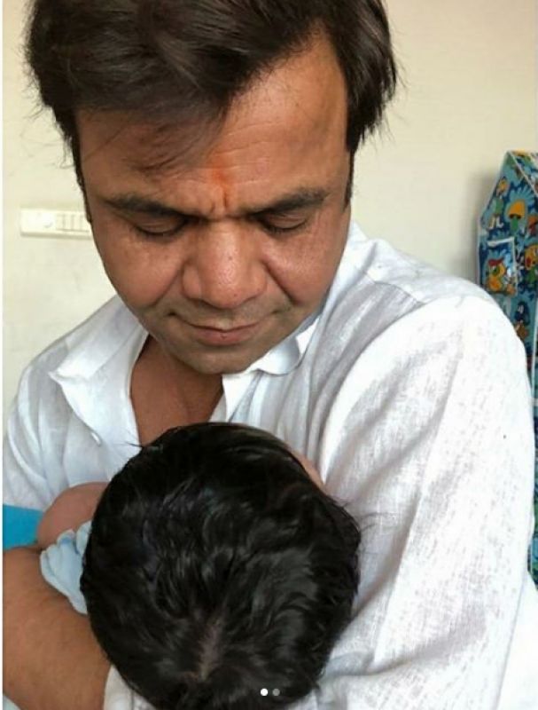 Rajpal Yadav with third daughter