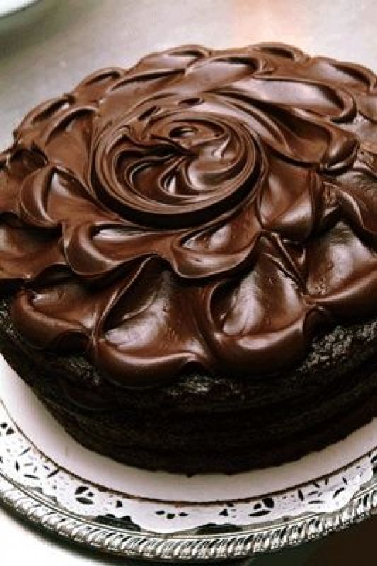 Eggless Chocolate Cake