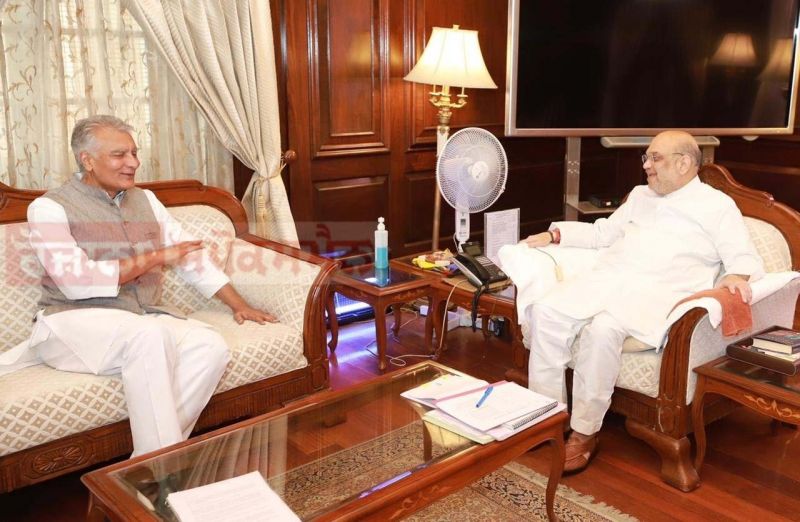 Sunil Jakhar Meets Home Minister Amit Shah