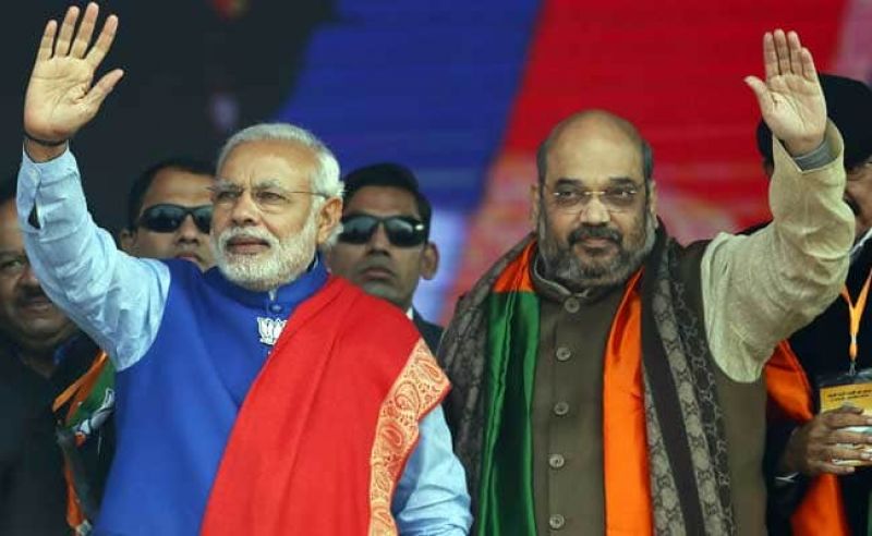 PM Narendra Modi and Amit shah