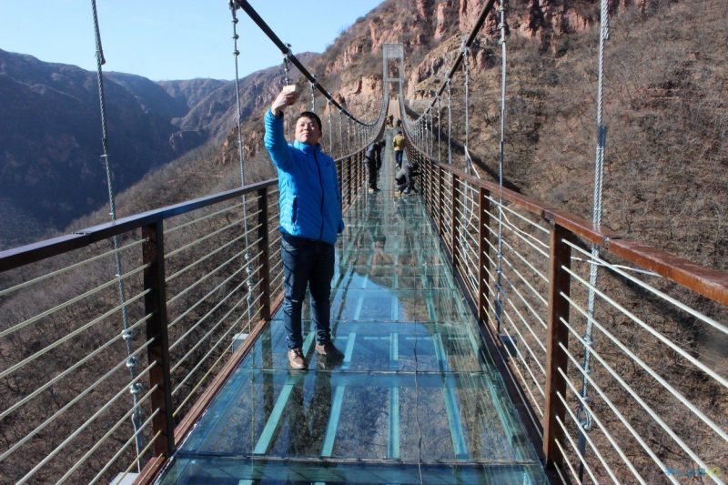 glass bridge