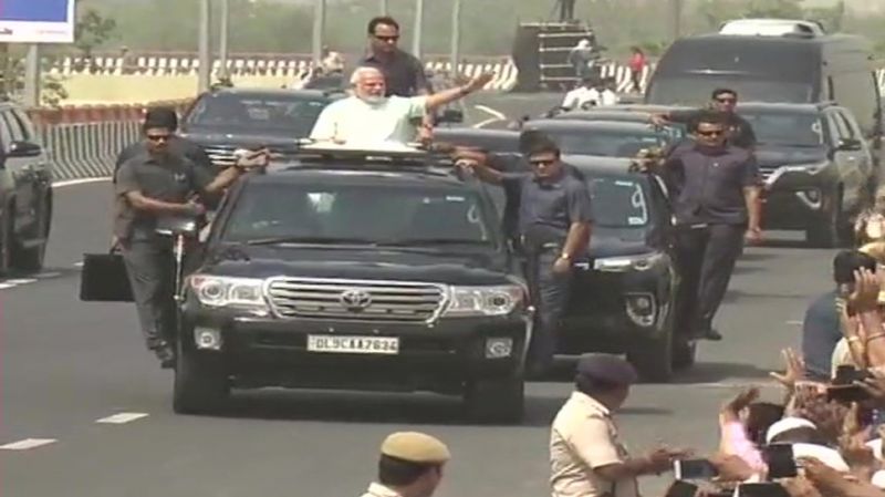  Prime Minister Modi road show
