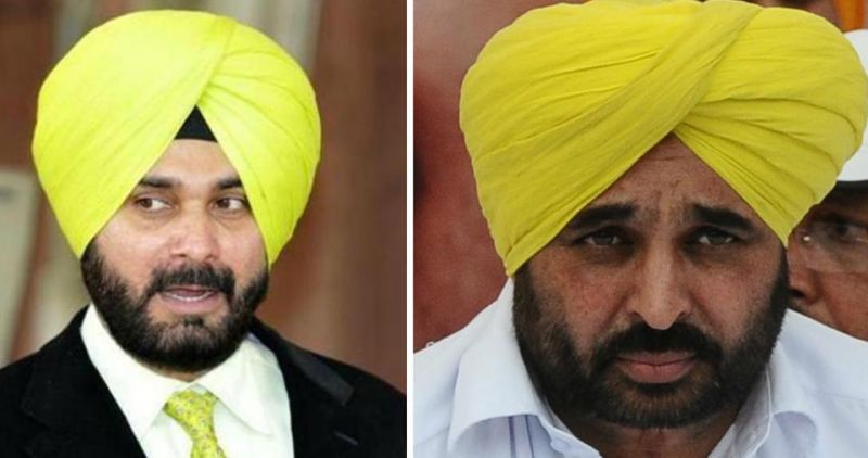 Navjot Singh Sidhu - Bhagwant Mann Navjot Singh Sidhu - Bhagwant Mann