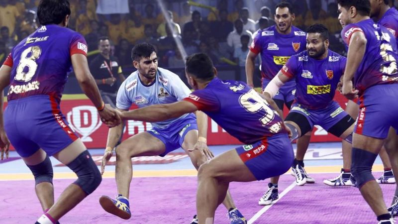 Dabang Delhi and Tamil Thalaivas  Dabang Delhi and Tamil Thalaivas