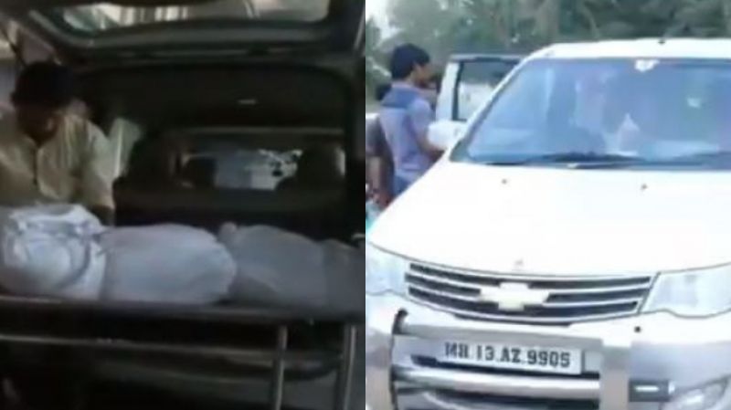 man transports wife's body in the boot of taxi