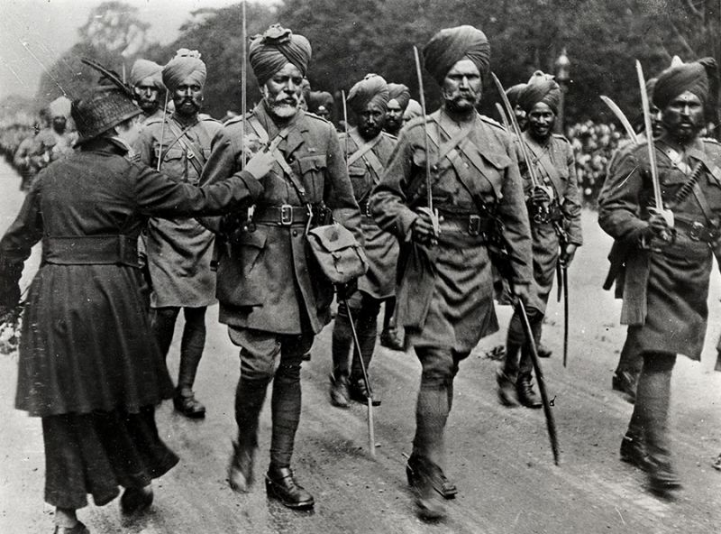 Sikh soldiers in world war