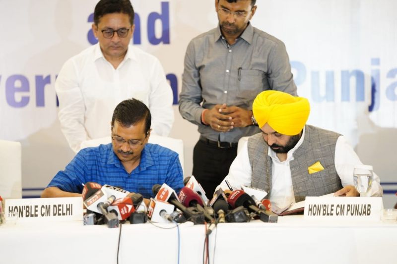 Bhagwant mann, Arvind Kejriwal  Bhagwant mann, Arvind Kejriwal