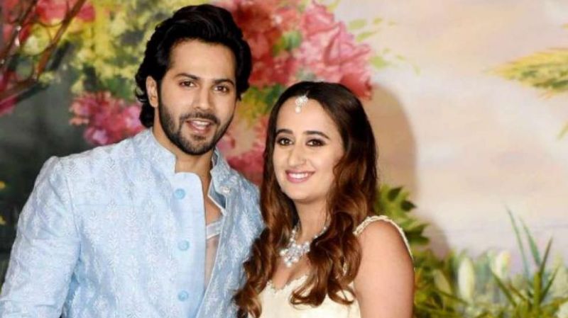 Varun Dhawan and Natasha Dalal