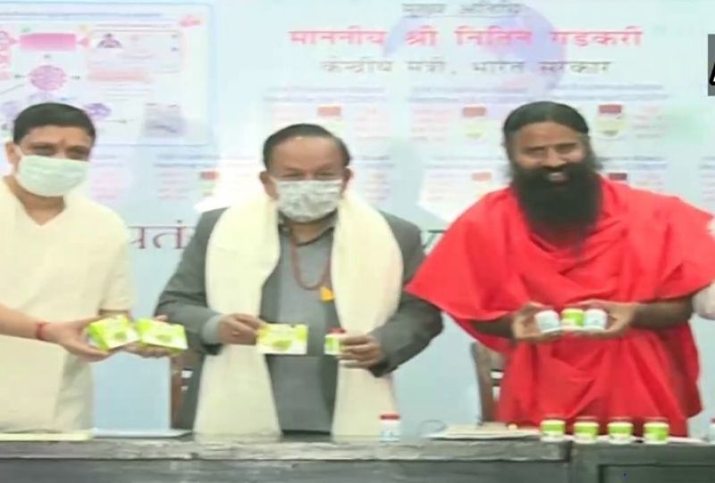 Ramdev releases medicine for COVID19 by Patanjali