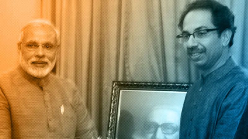 Uddhav Thackeray With Narendra Modi