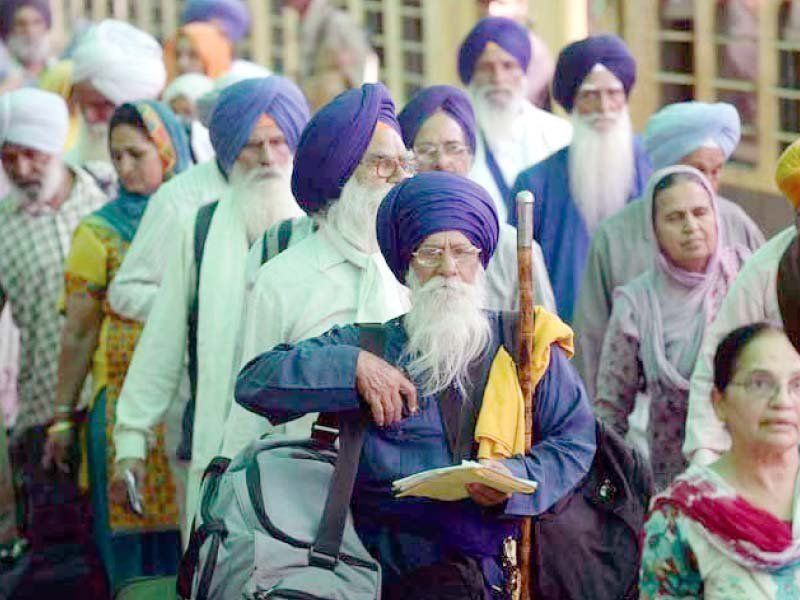  Sikh pilgrims arrive for Baisakhi celebrations