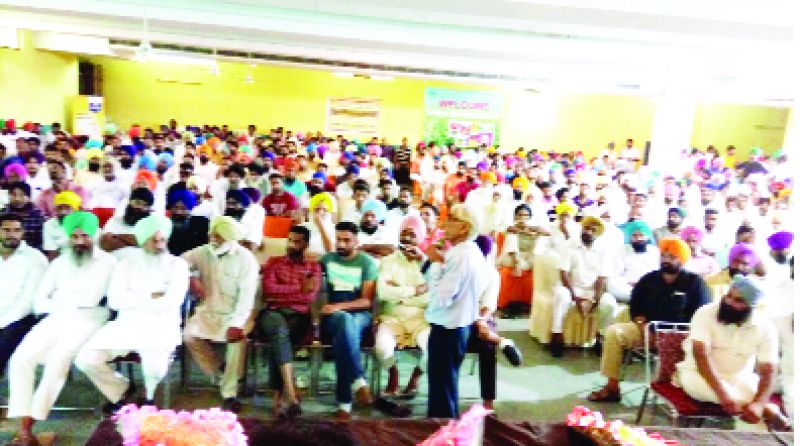 Farmers Attending Camp 