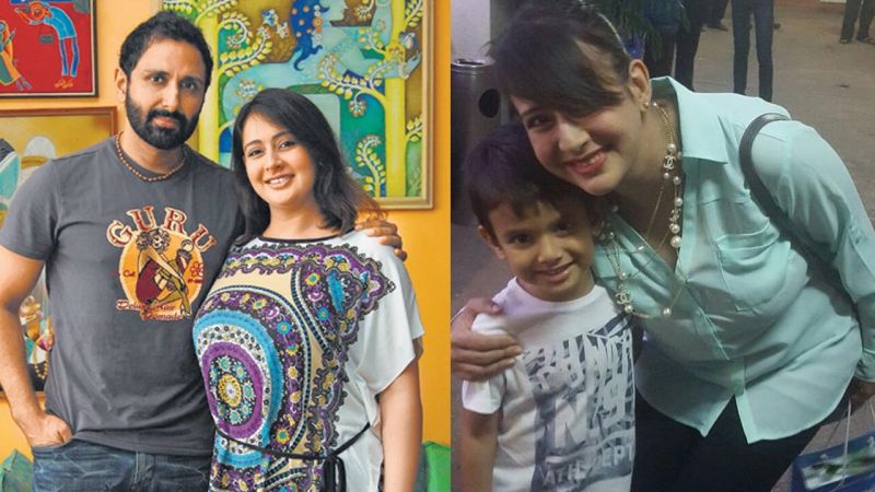 Preeti Jhangiani with family