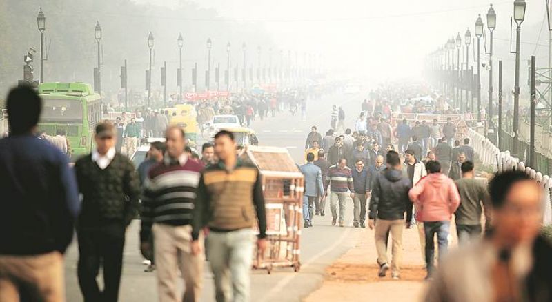 Cold wave in North India
