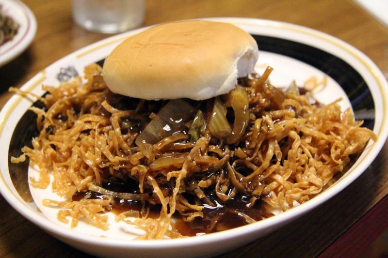 Burgers and Chow Mein