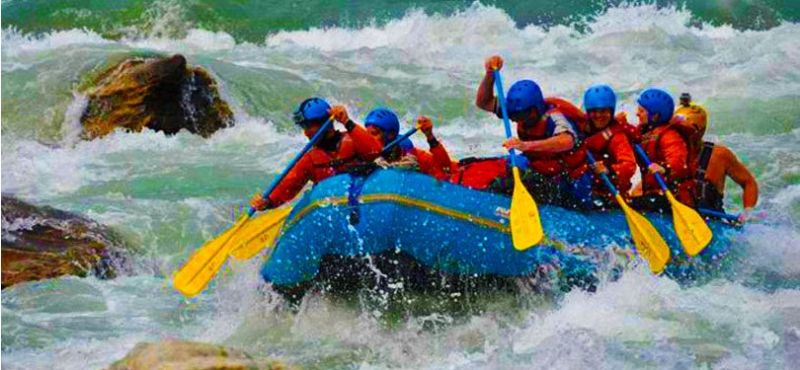 rafting