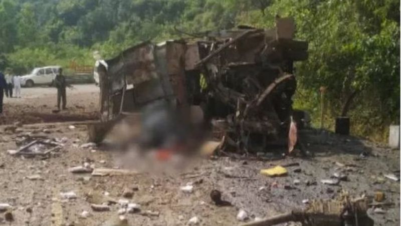 Naxalite Attacks IED Blast in Jharkhand