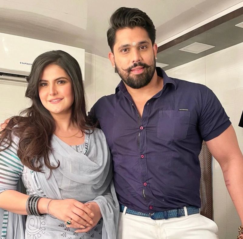  Zareen Khan and Shivashish