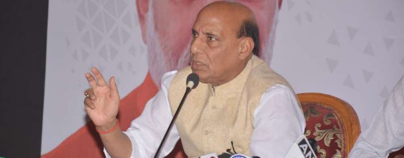 Rajnath singh in Srinagar