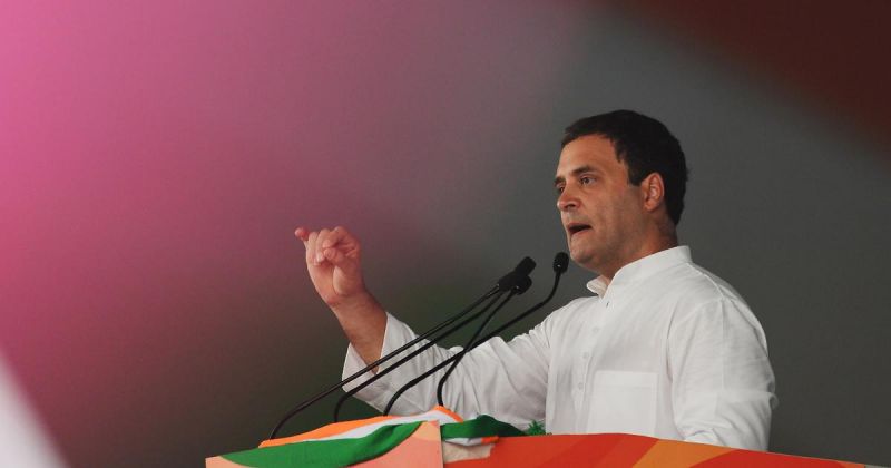 Rahul Gandhi commented on scrapping the section 370