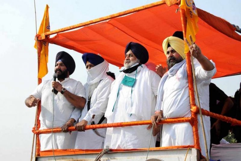 Sukhbir Badal Tractor Rally 