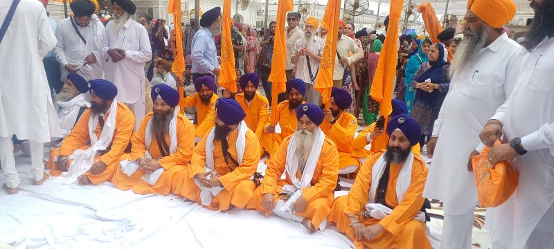 Nagar Kirtan At Amritsar Sahib 