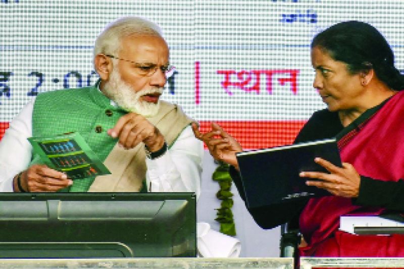 ਅਰਚਥਾਰੇ ਬਾਰੇ ਮੋਦੀ ਨੇ ਕੀਤੀ ਸੀਤਾਰਮਨ ਨਾਲ ਵਿਚਾਰ-ਚਰਚਾ