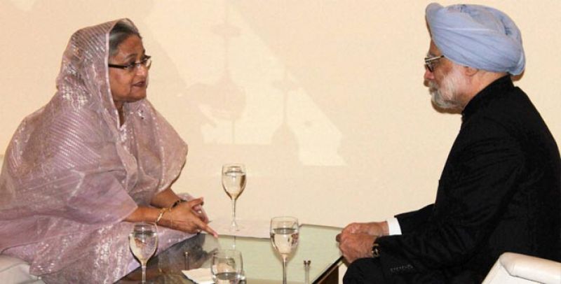 Sheikh Hasina, Manmohan Singh