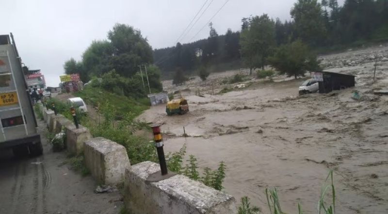 cloudburst in Manali