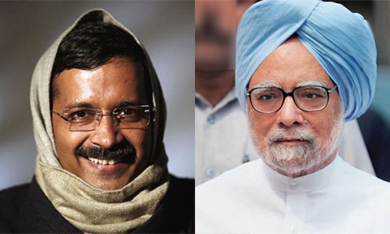 Arvind Kejriwal-Manmohan Singh