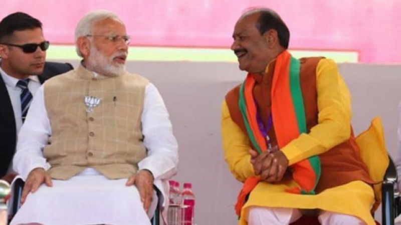 PM Narinder Modi with Om Birla 