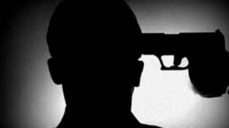 Sucide Brother shot himself to death