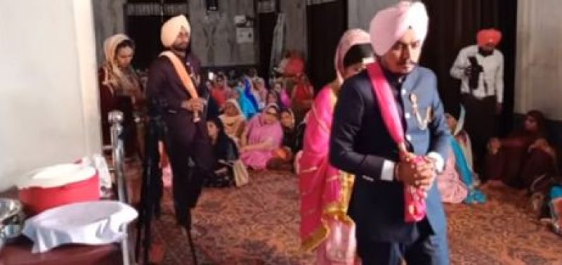 Simple marriage at Punjab 